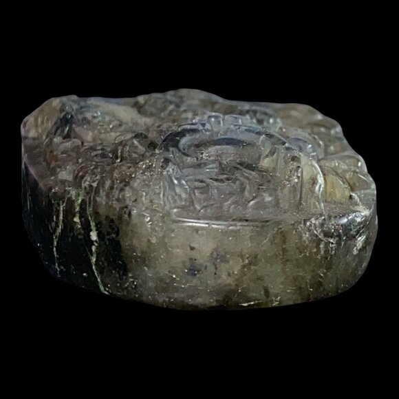 Carved Labradorite Dragon cabochon - Picture 8 of 15